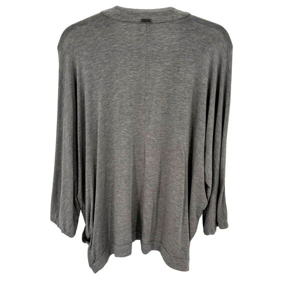 PrAna Womens Gray Lightweight Tencel Modal Blend Open-Front Cardigan Size S - Picture 3 of 14